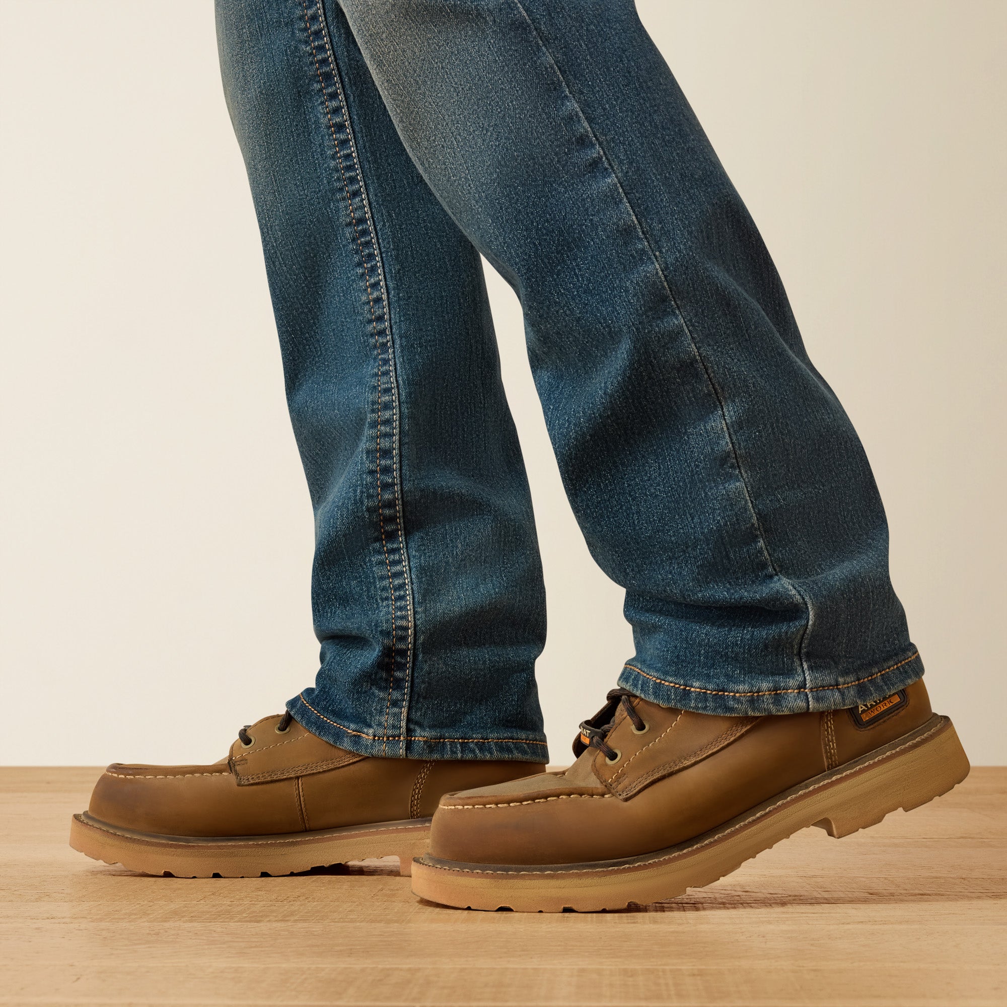 Ariat Men's Rebar M5 Straight DuraStretch Edge Stackable Straight Leg Jean - 10016222