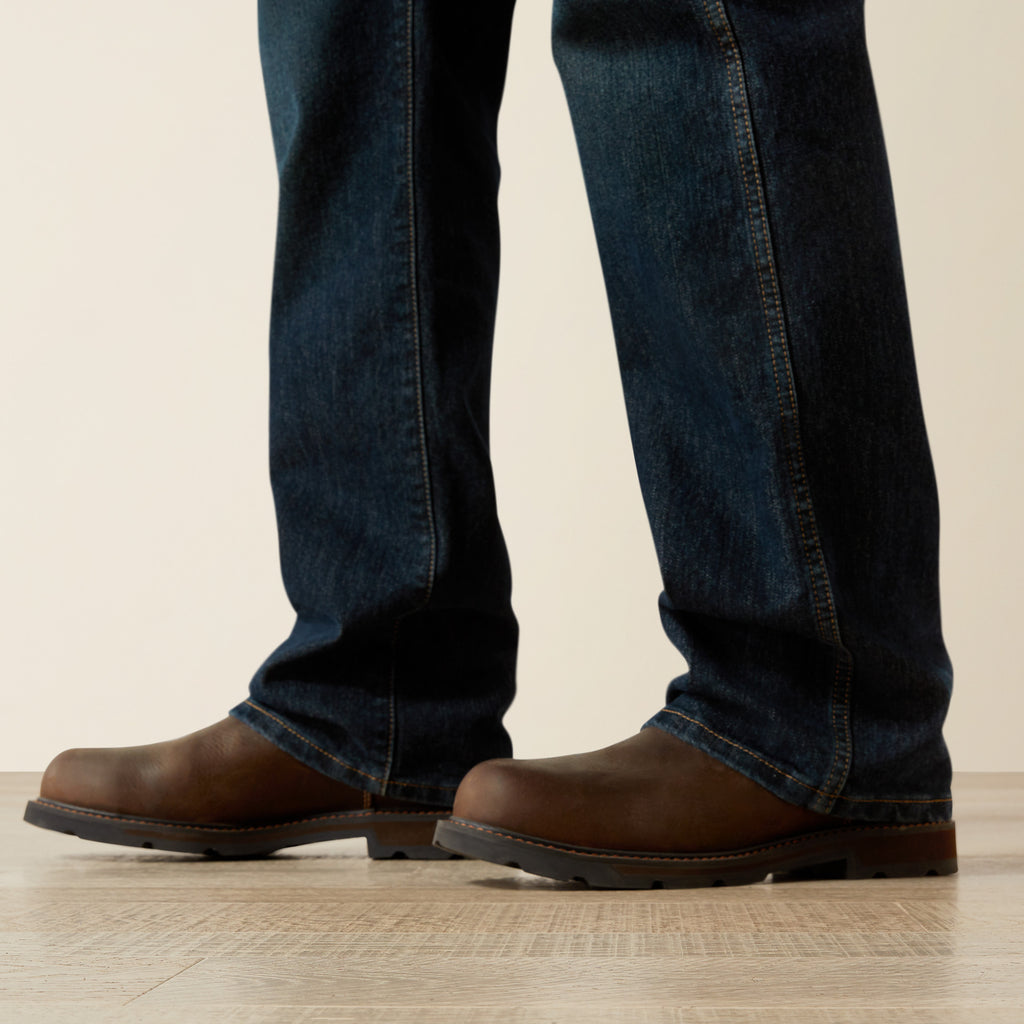 Ariat Men's Rebar M5 Straight DuraStretch Edge Stackable Straight Leg Jean - 10016223