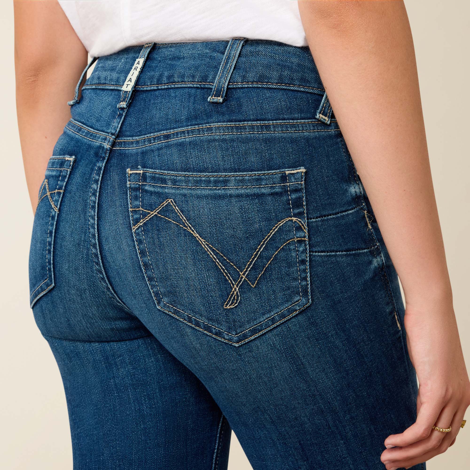 Ariat REAL Perfect Rise Abby Straight Leg Jeans - 10036814
