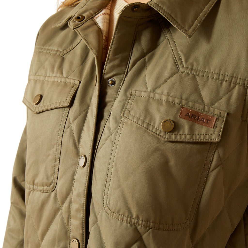 Ariat Women's Grizzly Quilted Barn Jacket - 10062813