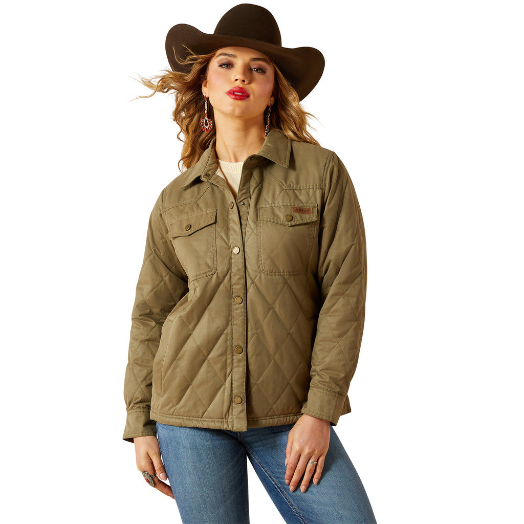 Ariat Women's Grizzly Quilted Barn Jacket - 10062813