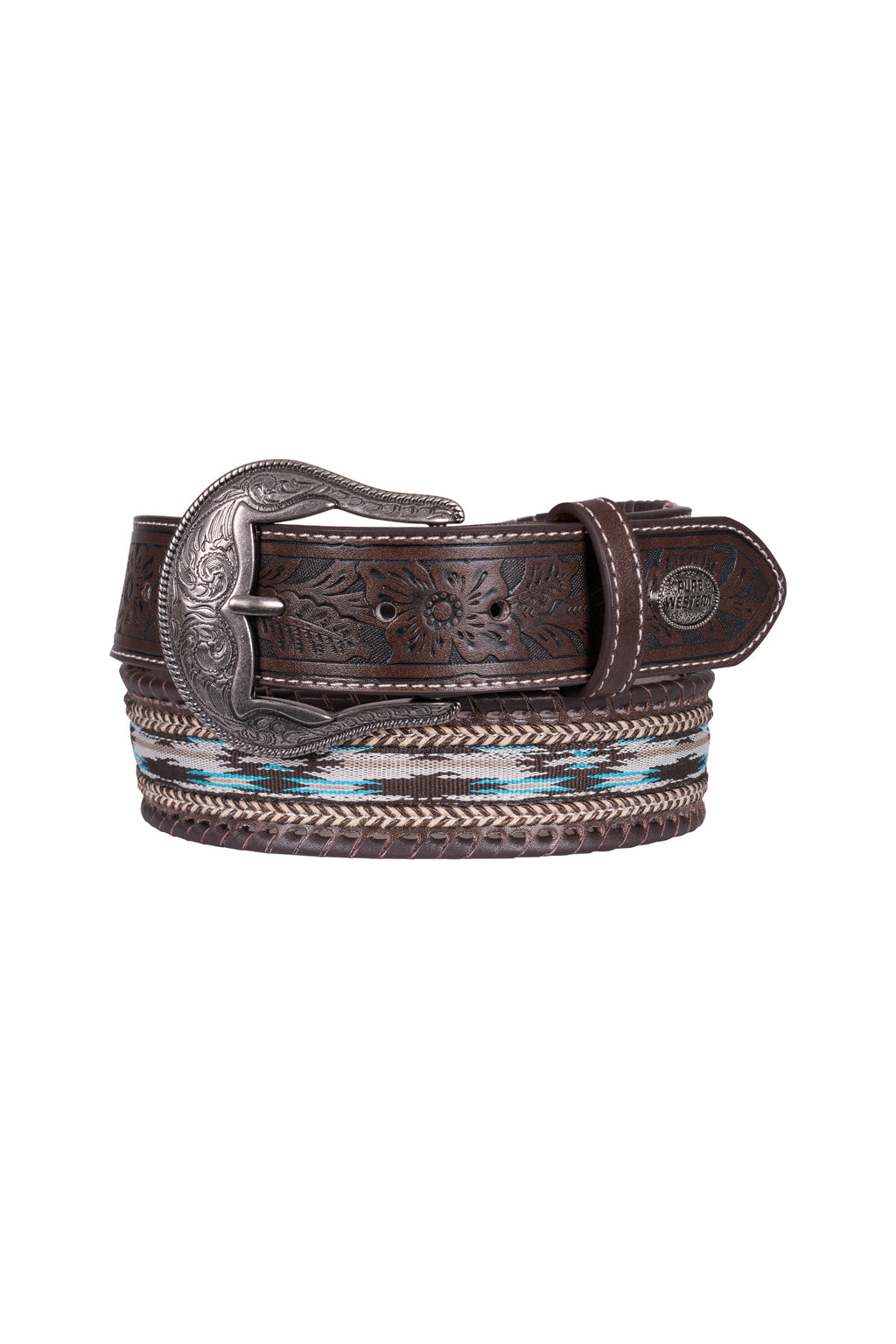 Pure Western Lynton Belt - Dark Tan - P6S1962BLT