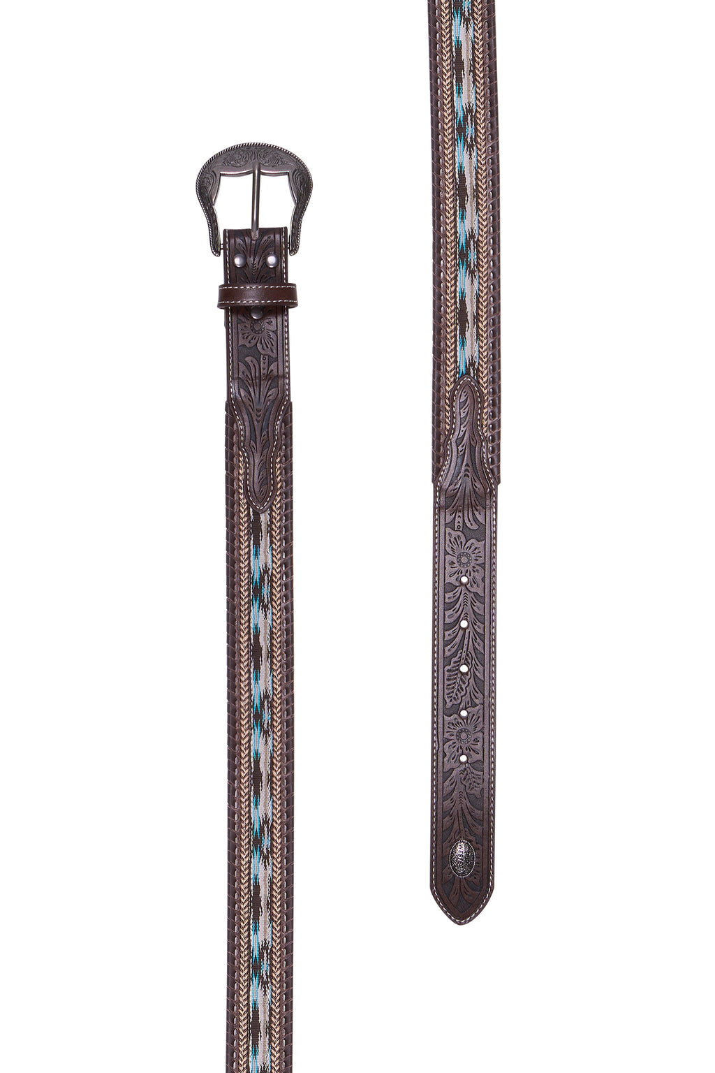 Pure Western Lynton Belt - Dark Tan - P6S1962BLT