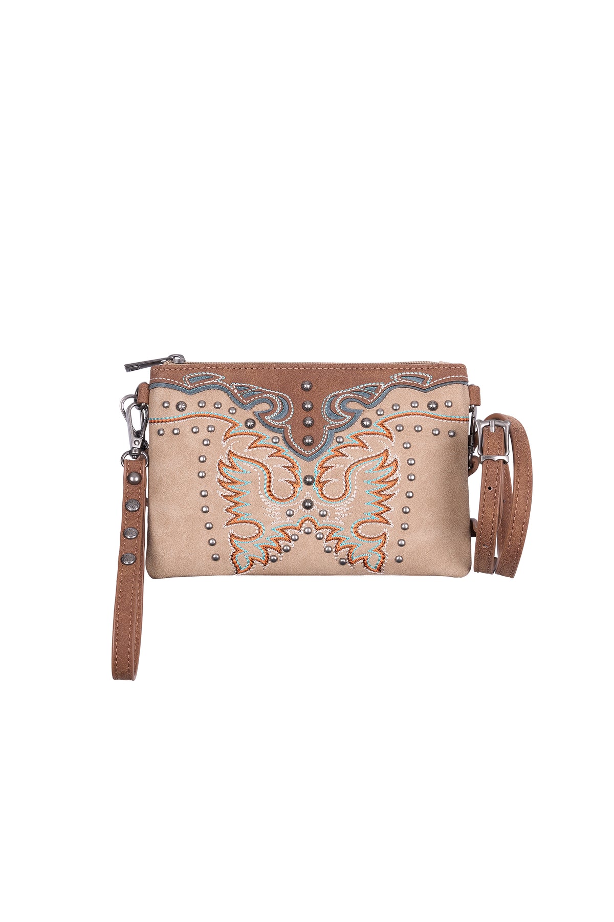 Pure Western Neve Wristlet Clutch Bag - Natural/Tan - P6S2923BAG
