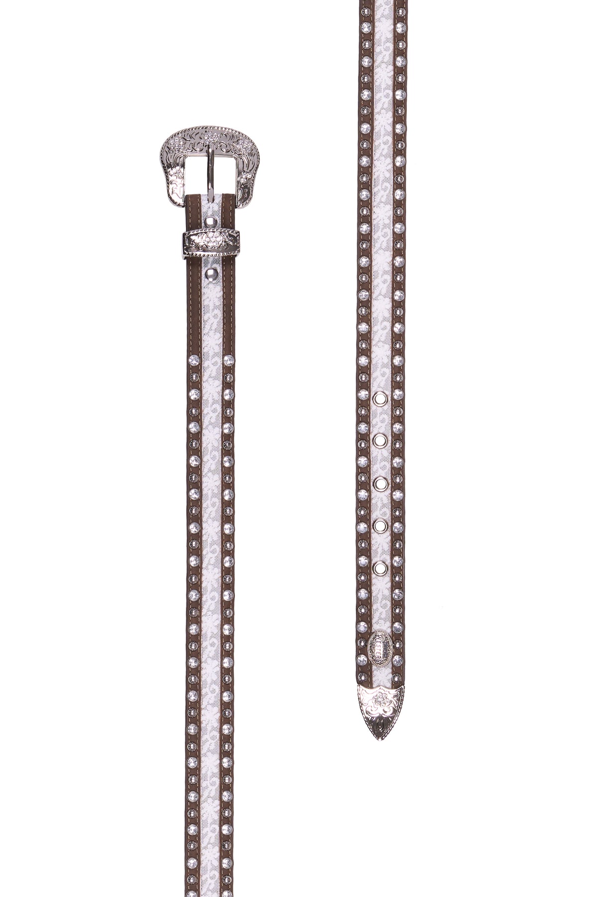 Pure Western Kids' Elaine Belt - Chocolate - P6S5904BLT