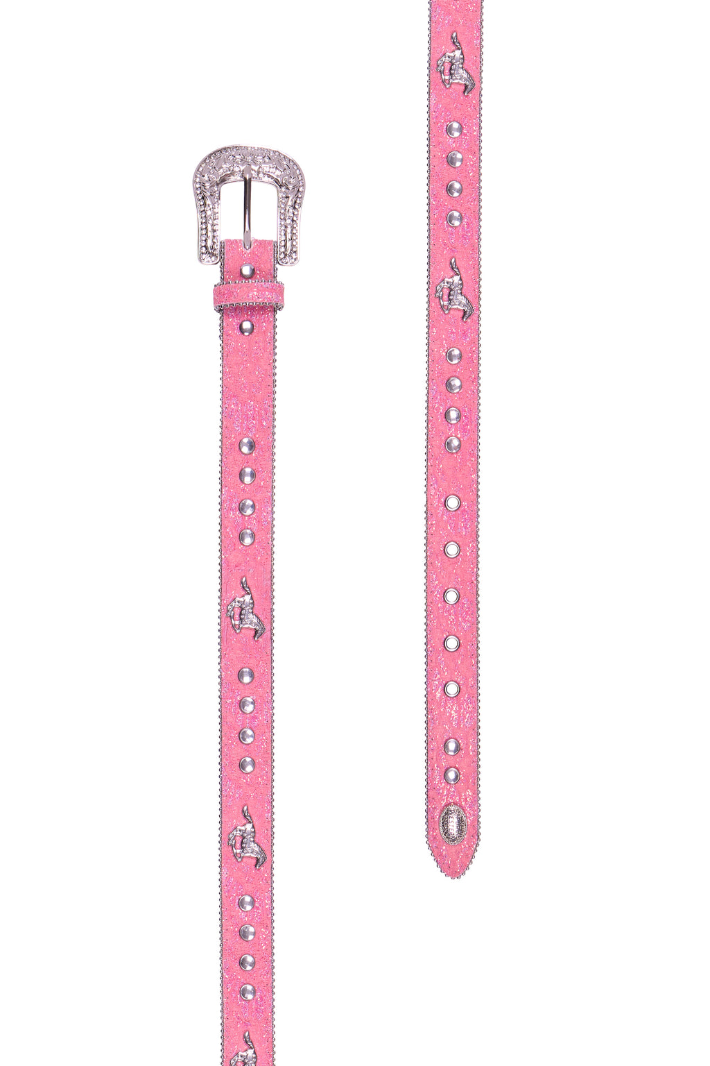 Pure Western Kid's Betina Belt - Hot Pink - P6S5905BLT