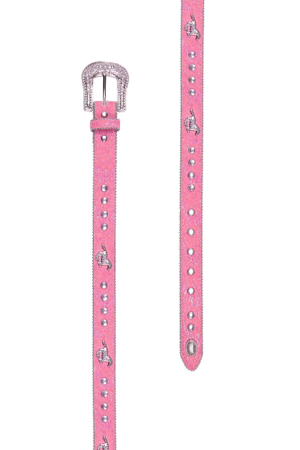 Pure Western Kid's Betina Belt - Hot Pink - P6S5905BLT