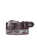 Pure Western Kids' Lynton Belt - Dark Tan - P6S7945BLT