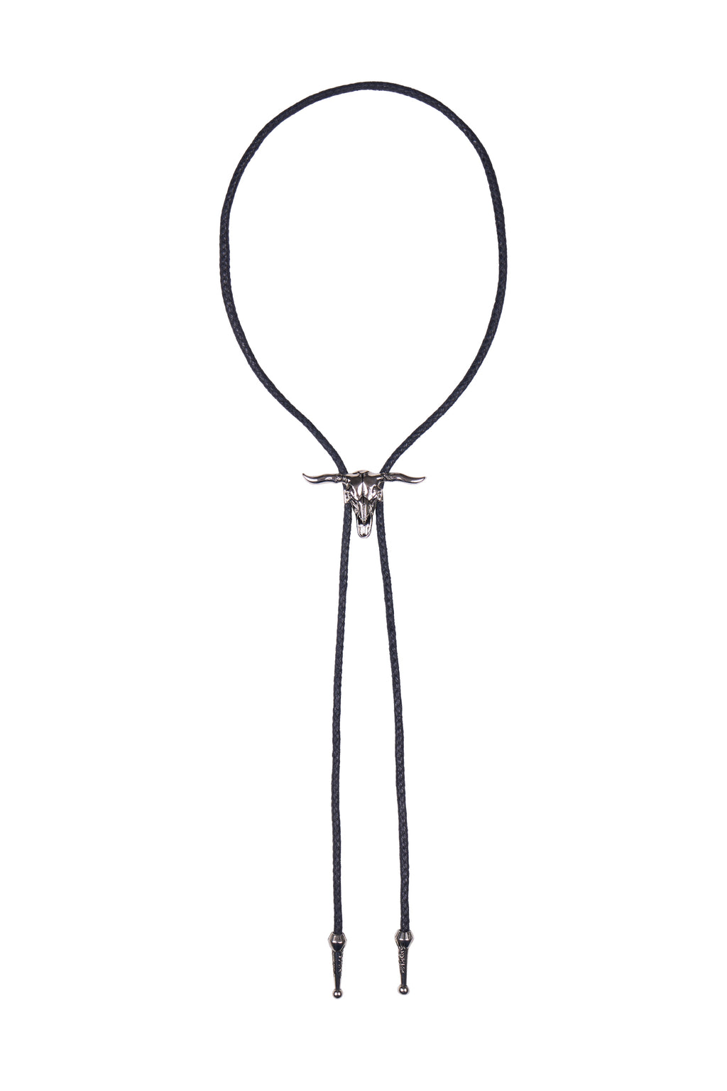 Pure Western Steerhead Bolo Tie - Silver - PCP1976BOL