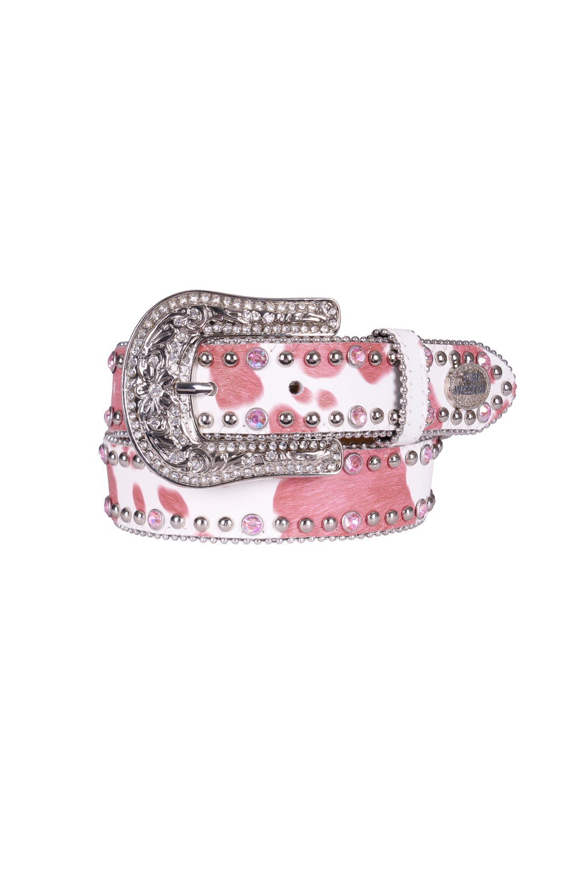 Pure Western Kid's Lorrie Belt - Pink - PCP5903BLT