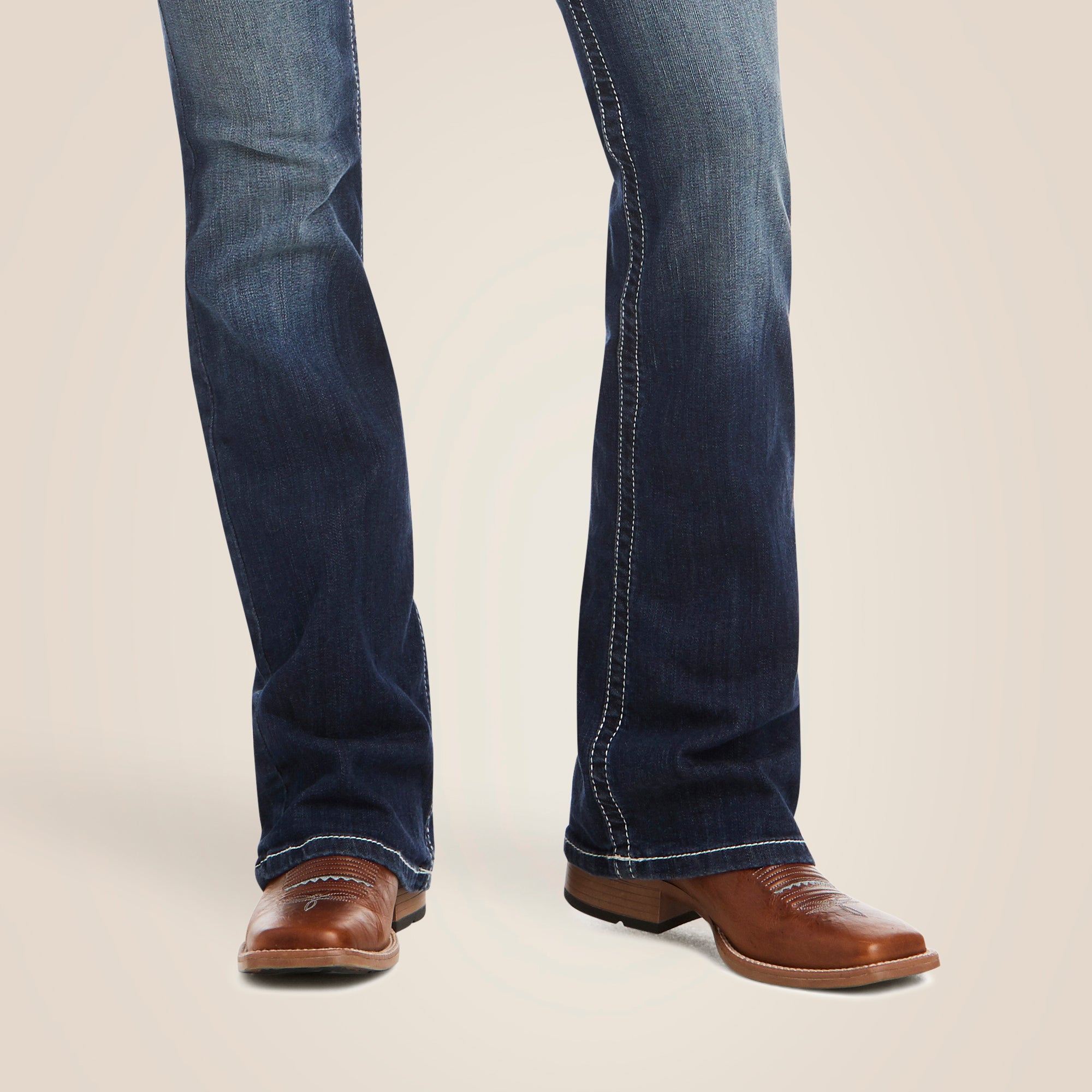 Ariat Women's R.E.A.L. Mid Rise Stretch Entwined Boot Cut Jean - 10017510