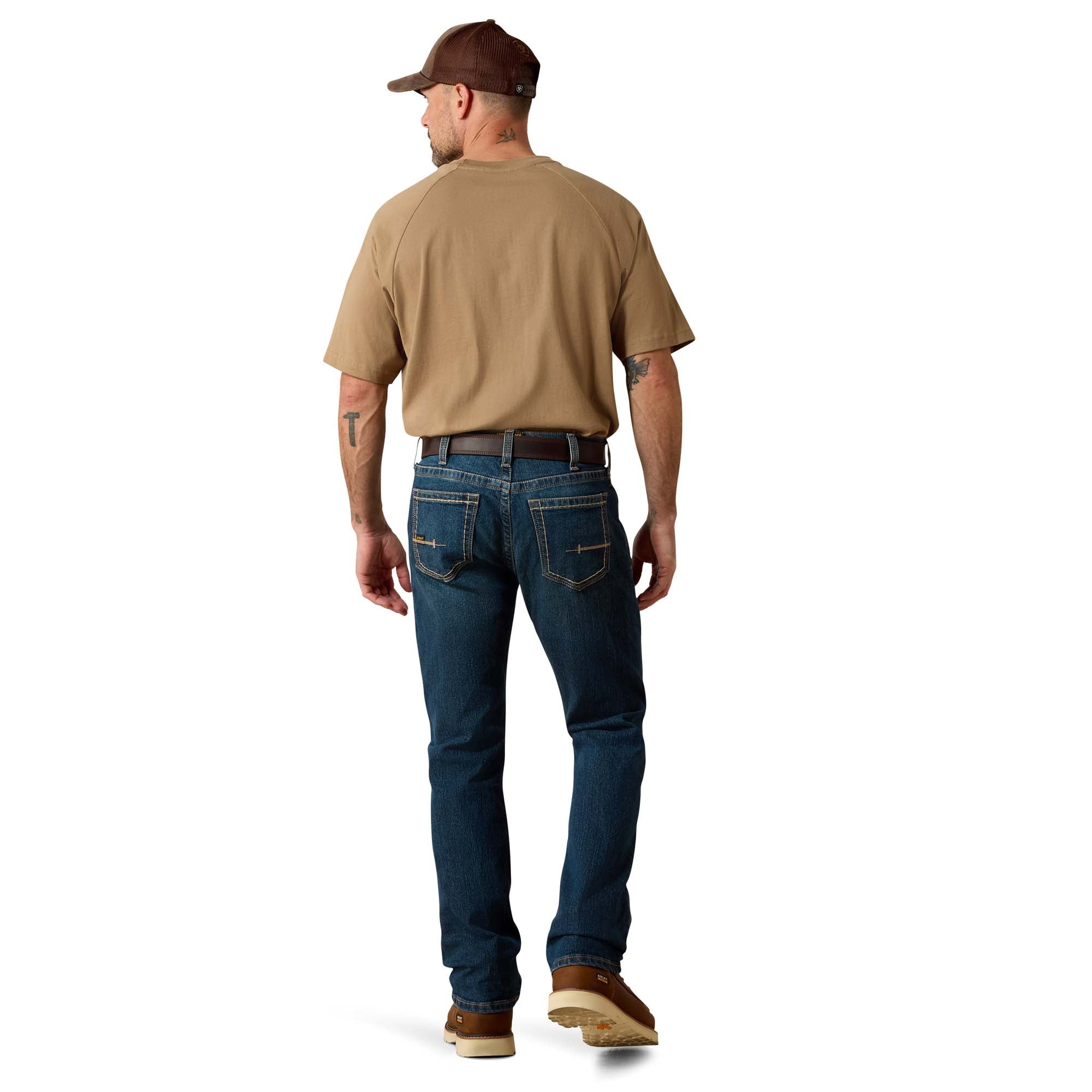 Ariat Men's Rebar M7 DuraStretch Edge Stackable Straight Leg Jean - 10034628
