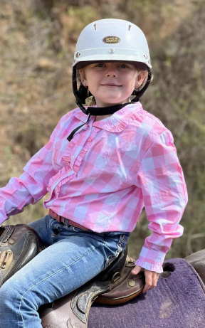 Black Colt Girls Kirby - Pink Check
