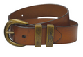 Thomas Cook Brass Twin Keeper Belt - TCP1936BEL