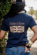 Hitchley & Harrow Women's Loose Fit Polo - EL140 - Navy