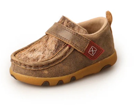 Twisted X Infants Cow Hide Mocs - TCICA0001