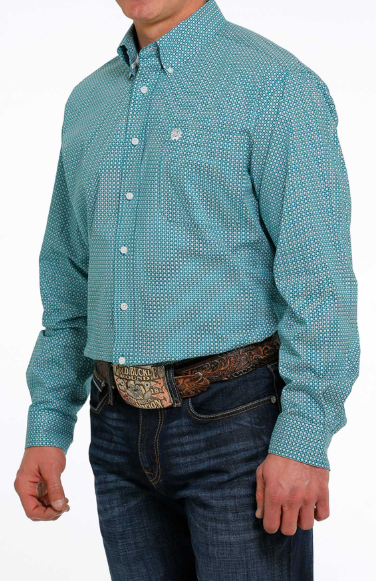 Cinch Men's Shirt - MTW1105498 TEA