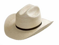 Sunbody Kids Cattleman Palm Leaf Hat - Natural - HGKC