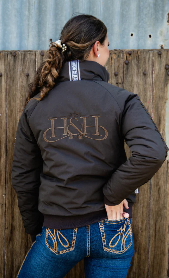Hitchley & Harrow Equestrian Collection Team Jacket - EQ15-2 Espresso Brown