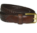 Thomas Cook Harry Leather Braided Belt - TCP1910BEL
