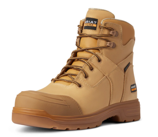 Ariat Men's Turbo Hamersley 6" Side Zip Carbon Toe Work Boot - 10035860