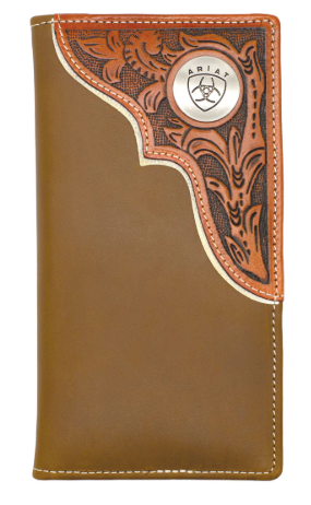 Ariat Rodeo Wallet - Tooled Overlay - WLT1112A