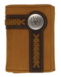 Ariat Tri-Fold Wallet - Accent Overlay - WLT3102A