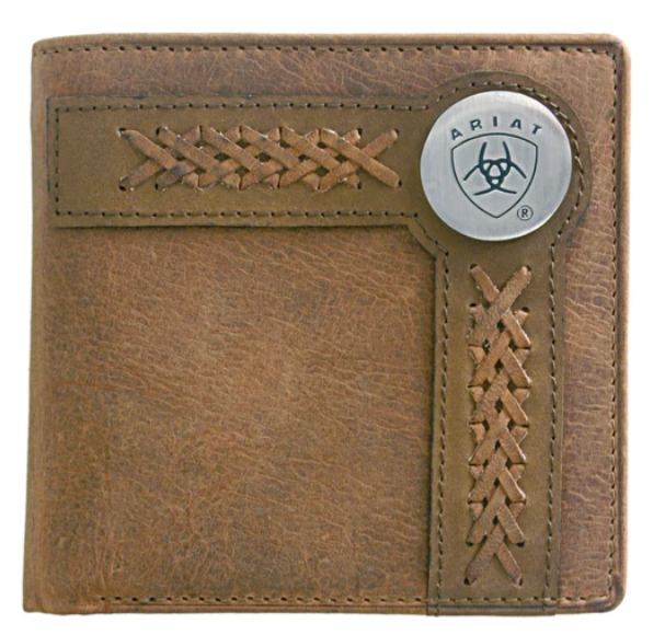 Ariat Bi-Fold Wallet - Two Toned Accents - WLT2102A