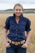 Black Colt Women's Short Sleeve Shirt - Navy