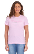 Wrangler Women's Lucy Short Sleeve Tee - Pastel Pink - XCP2598633