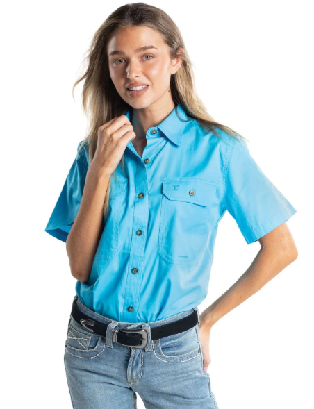 Just Country Women's Maggie Full Button Short Sleeve Shirt - 50504