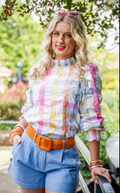 Hitchley & Harrow LC Collection Check Top - LC36-2010
