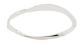 MCJ S/S Flat Twist Bangle 63mm - BG0231