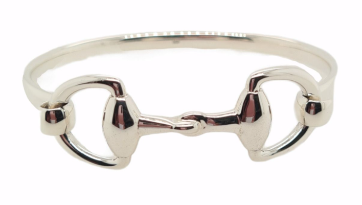 MCJ S/S Clip Snaffle Bit Bangle - BG0198