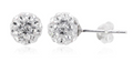 MCJ S/S SWAR CRYS 6mm STD Earrings - EB0116
