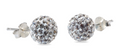 MCJ S/S SWAR CRYS 8mm STD Earrings - EB0117