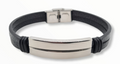 MCJ Stainless Steel & PVC Bracelet - FB0021