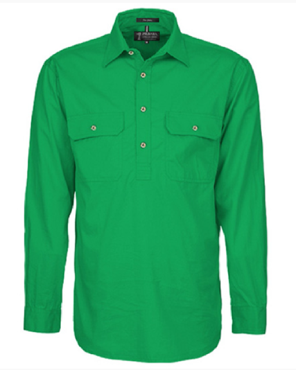 Pilbara Women's Closed Front L/S Shirt RM300CF