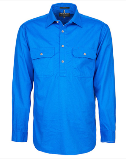Pilbara Women's Closed Front L/S Shirt RM300CF
