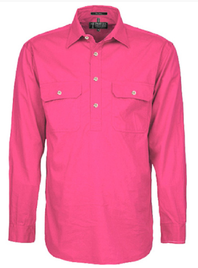 Pilbara Women's Closed Front L/S Shirt RM300CF
