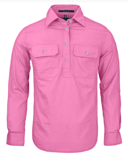 Pilbara Women's Closed Front L/S Shirt RM300CF