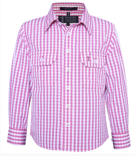 Pilbara Children's Long Sleeve Shirt - RMPC001