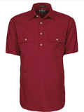 Pilbara Men's Closed Front S/S Shirt RM200CFS