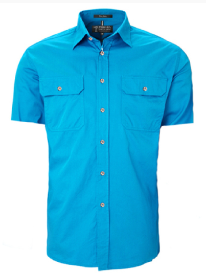 Pilbara Men's Open Front S/S Shirt RM500BTS