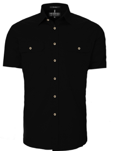 Pilbara Men's Open Front S/S Shirt RM500BTS