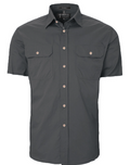 Pilbara Men's Open Front S/S Shirt RM500BTS