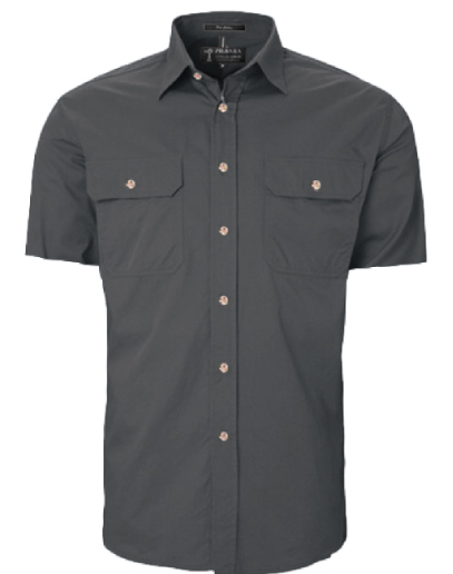 Pilbara Men's Open Front S/S Shirt RM500BTS
