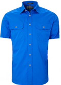 Pilbara Men's Open Front S/S Shirt RM500BTS