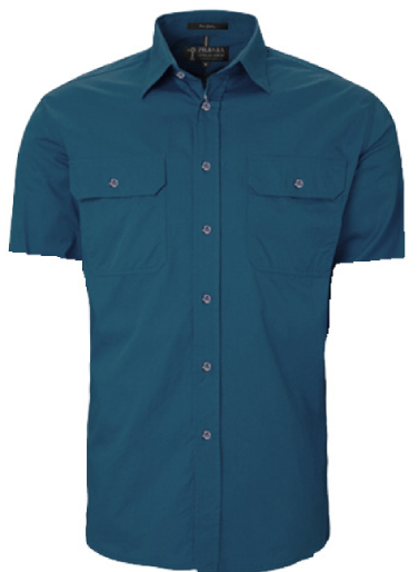 Pilbara Men's Open Front S/S Shirt RM500BTS