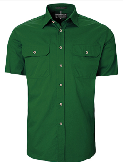 Pilbara Men's Open Front S/S Shirt RM500BTS